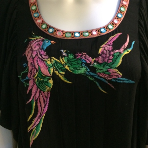 Matthew Williamson for H&M Silk Chiffon Boho Dress - Picture 2 of 5